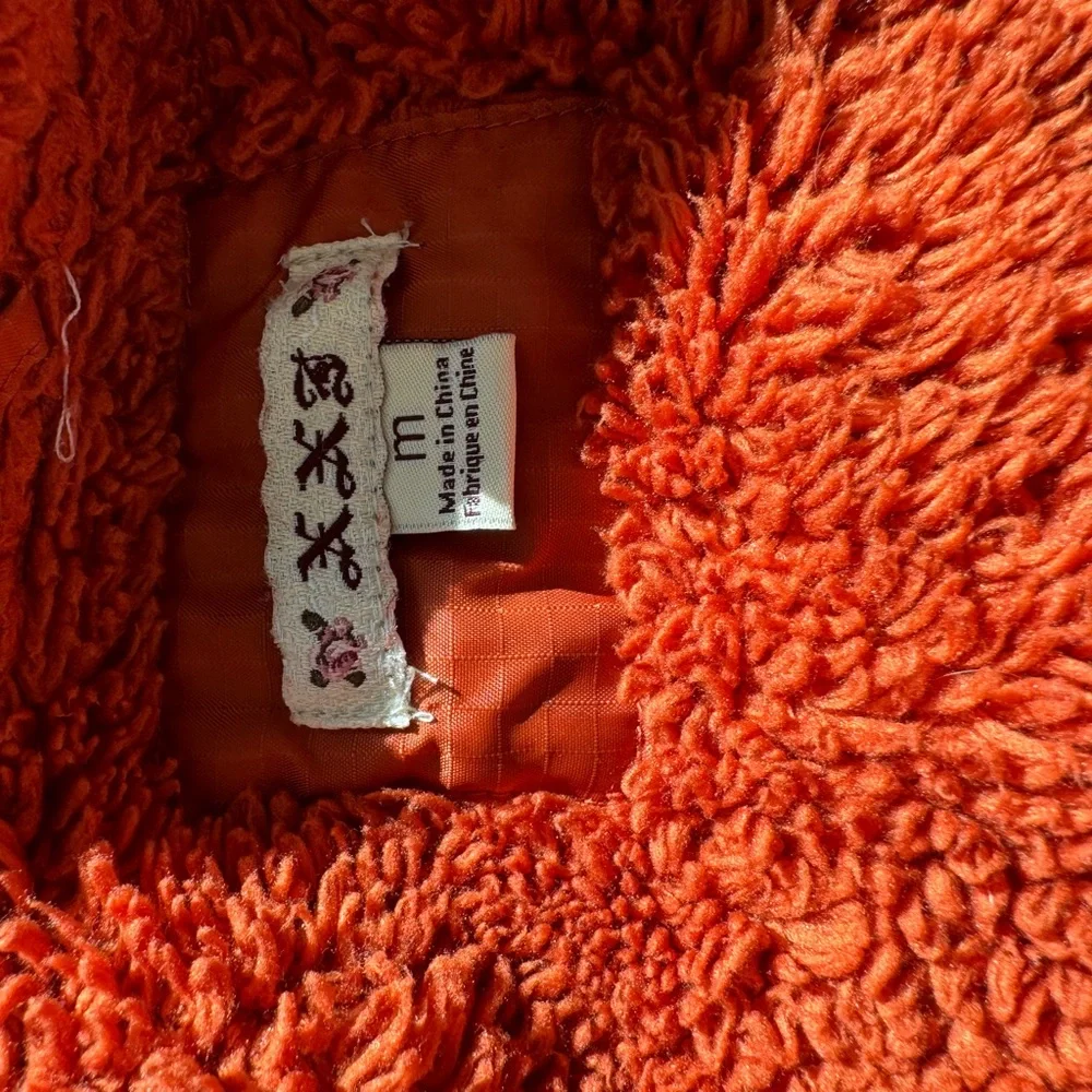 Vintage Forever 21 Ruffle Orange Vest - Picture 4 of 9